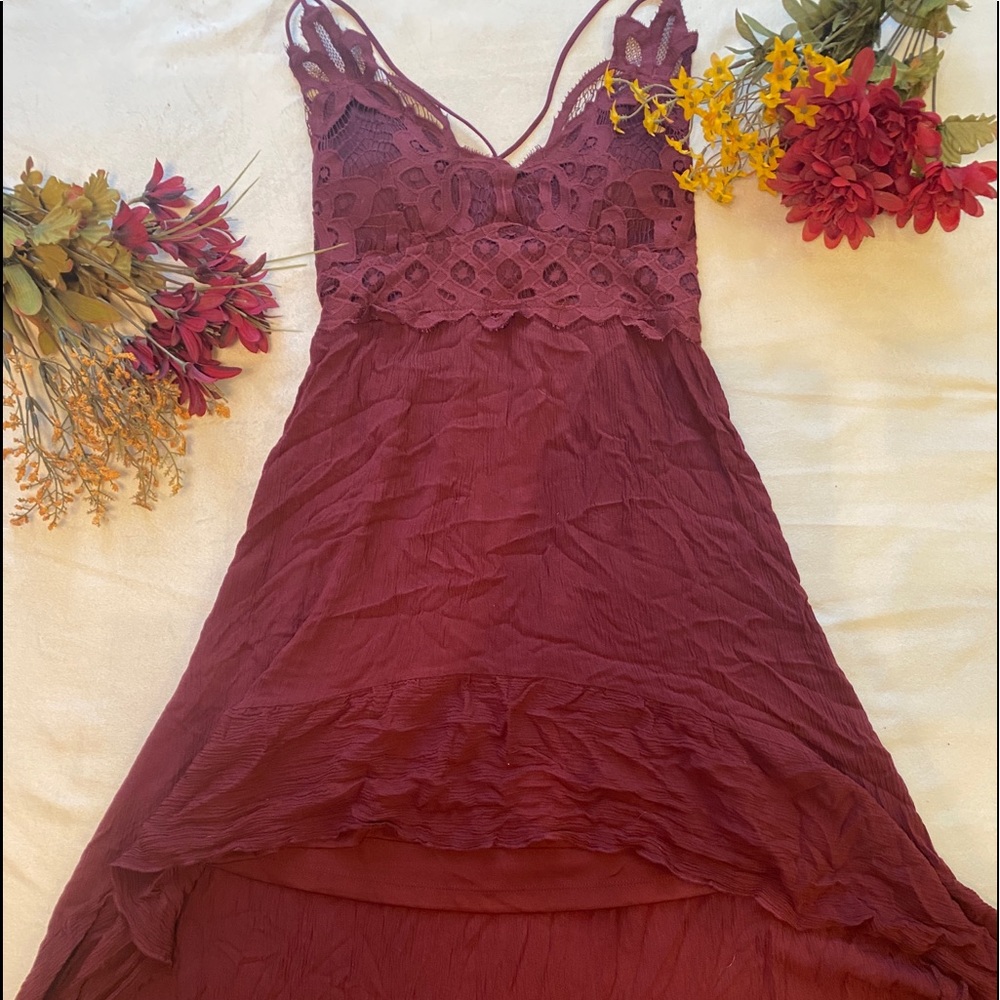 Short-low dress